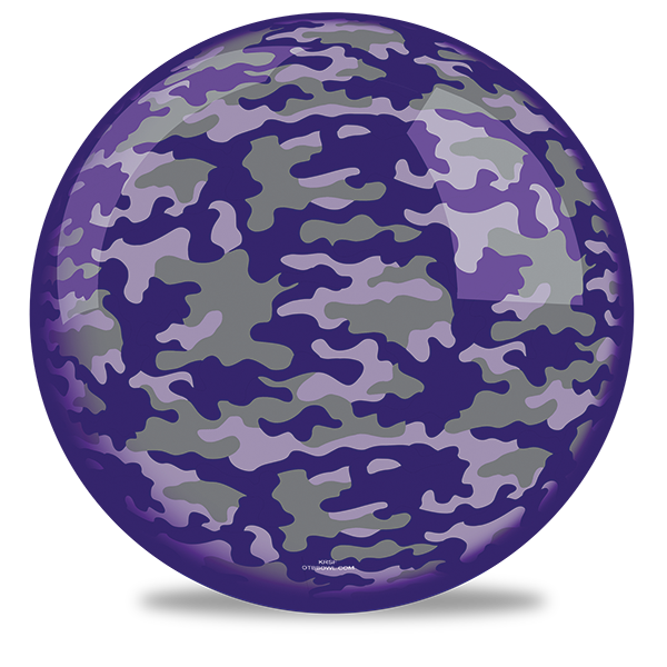 Strikeforce Purple Camo Bowling Ball