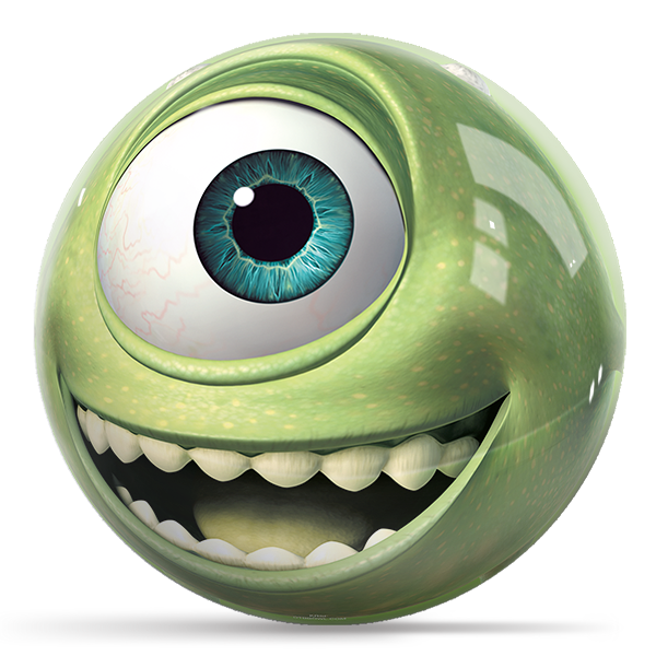 Disney - Monsters Inc. Mike Wazowski OTB Bowling Ball