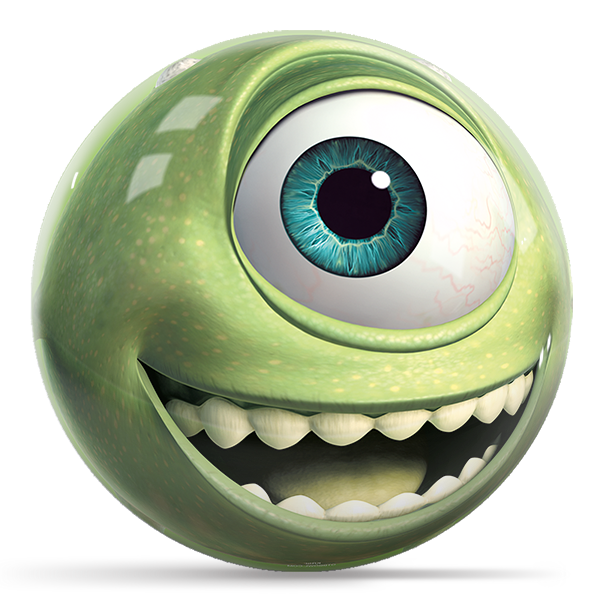 Disney - Monsters Inc. Mike Wazowski OTB Bowling Ball