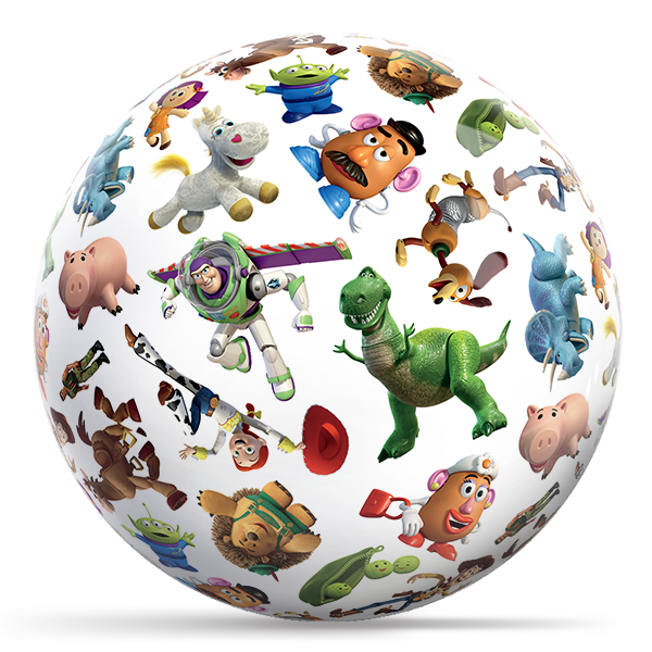 Disney - Toy Story 3 Characters OTB Bowling Ball