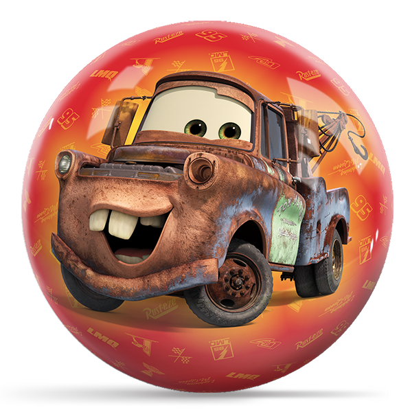 Disney - Cars Lightning McQueen & Mater OTB Bowling Ball