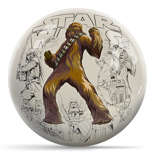 Star Wars - Chewbacca OTB Bowling Ball