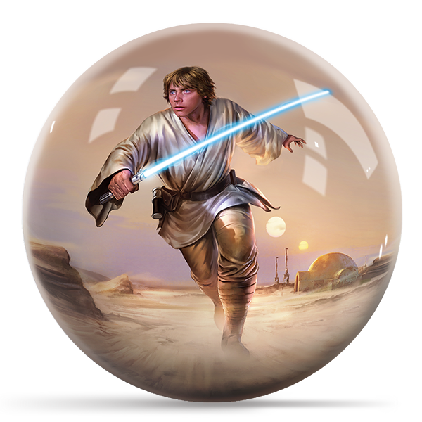 Star Wars - Luke Skywalker OTB Bowling Ball