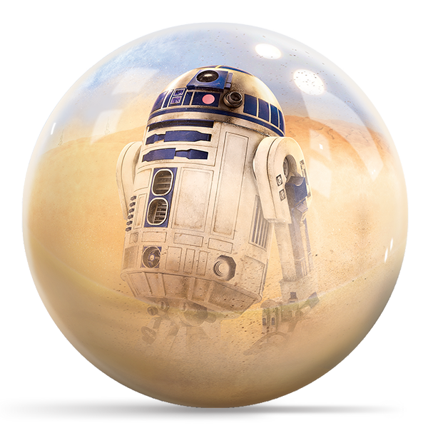 Star Wars - R2D2 Desert OTB Bowling Ball
