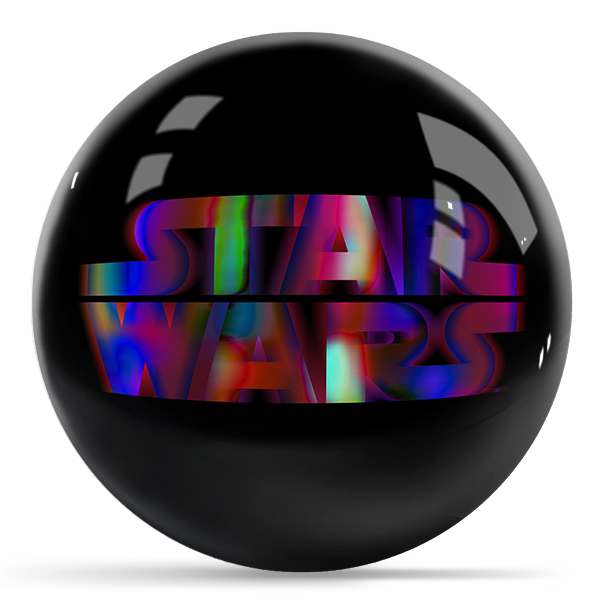 Star Wars - 3D Logo OTB Bowling Ball