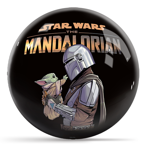 Star Wars - Mandalorian Grogu OTB Bowling Ball
