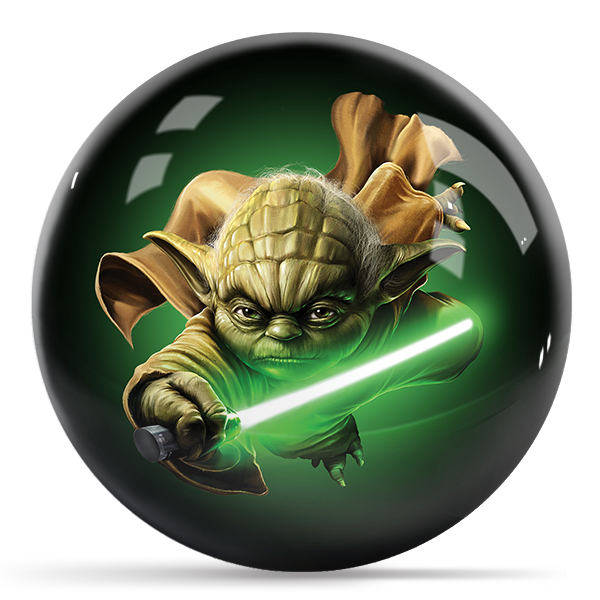 Star Wars - Flying Yoda OTB Bowling Ball