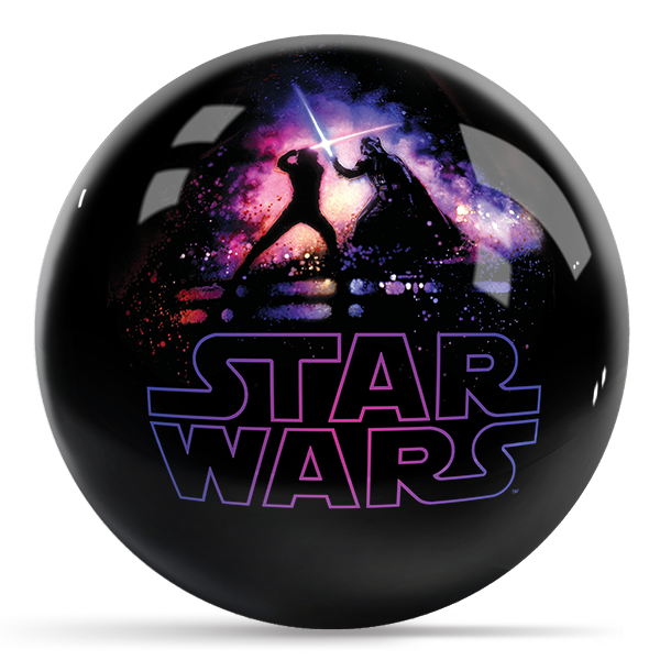 Star Wars - Logo Fight Scene OTB Bowling Ball