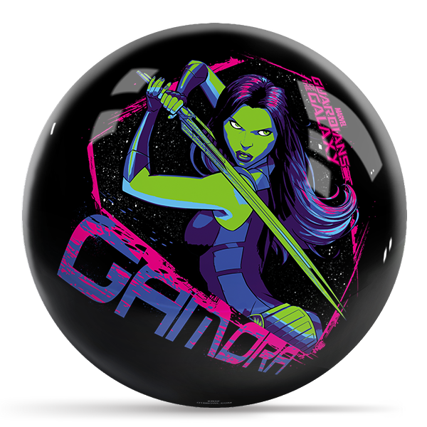 Marvel - Guardians of the Galaxy Gamora OTB Bowling Ball