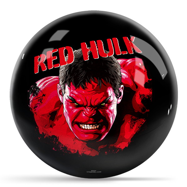Marvel - Avengers Red Hulk OTB Bowling Ball
