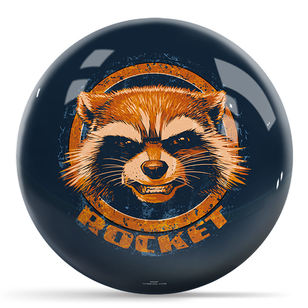 Marvel - Guardians of the Galaxy Rocket OTB Bowling Ball