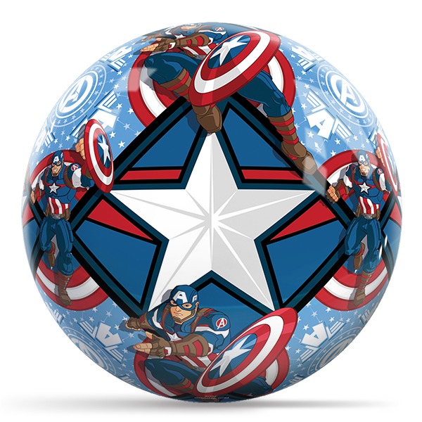 Marvel - Avengers Captain America Pattern OTB Bowling Ball