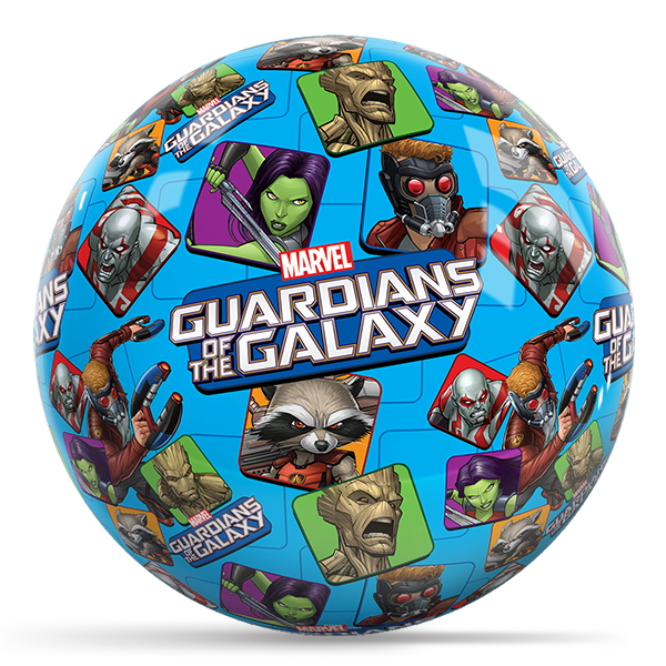 Marvel - Guardians of the Galaxy Characters Pattern OTB Bowling Ball
