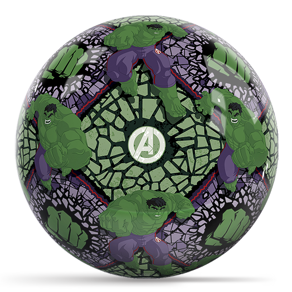 Marvel - Avengers Hulk Pattern OTB Bowling Ball