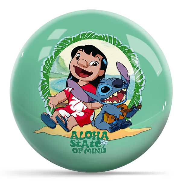 Disney - Lilo & Stitch Aloha OTB Bowling Ball