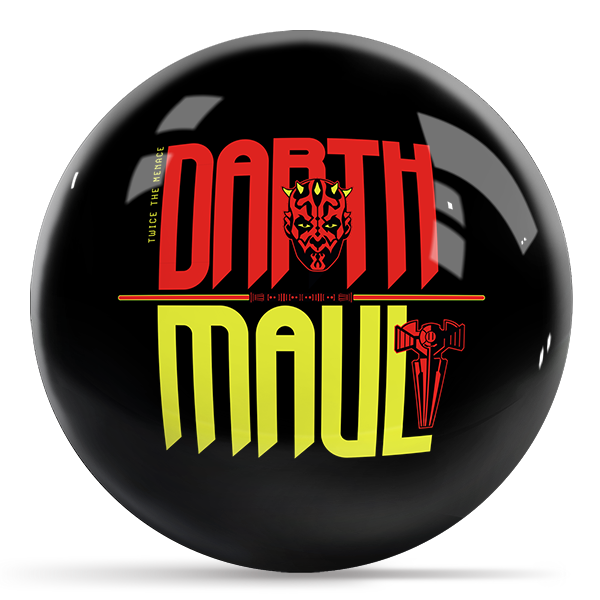 Star Wars - Darth Maul Logo OTB Bowling Ball