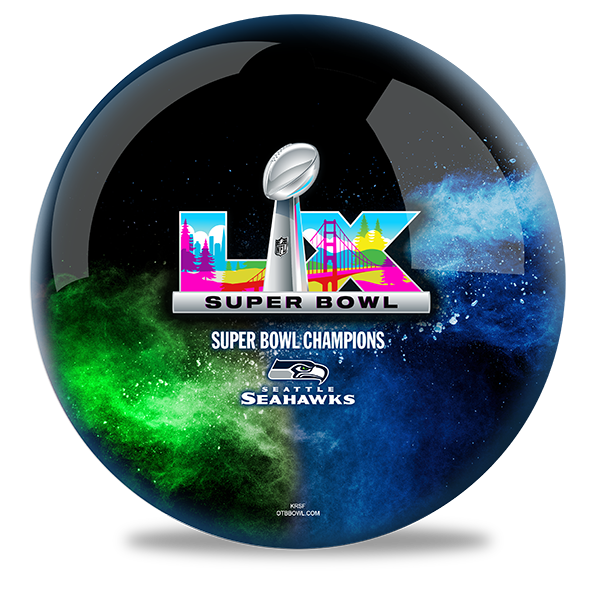 NFL - Seattle Seahawks Super Bowl Champions 2026 OTB Bowling Ball
