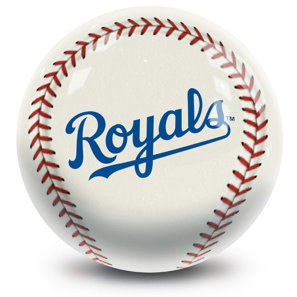 MLB - Kansas City Royals OTB Baseball Bowling Ball