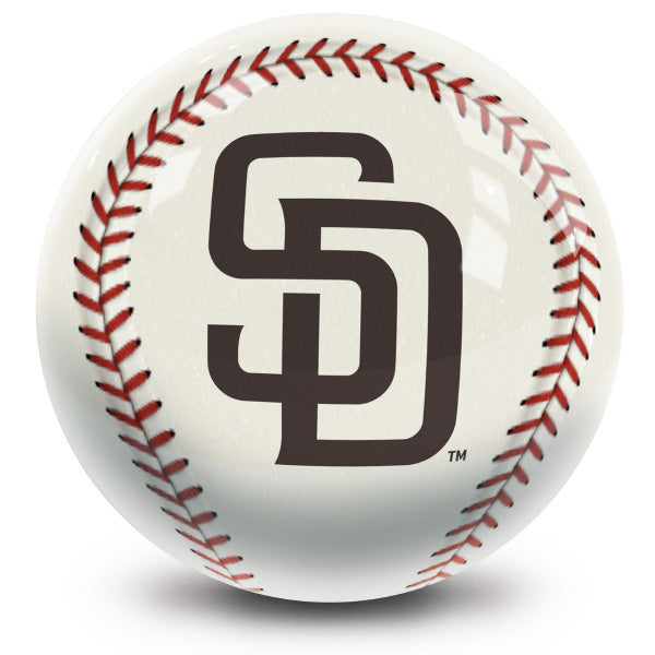MLB - San Diego Padres OTB Baseball Bowling Ball