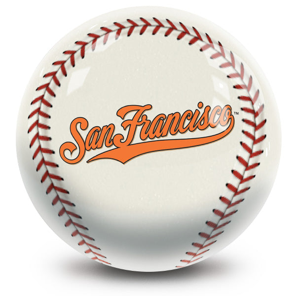 MLB - San Francisco Giants OTB Baseball Bowling Ball