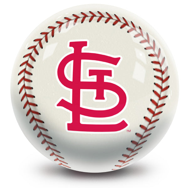MLB - St. Louis Cardinals OTB Baseball Bowling Ball
