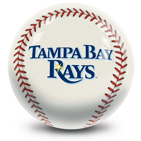 MLB - Tampa Bay Rays OTB Baseball Bowling Ball