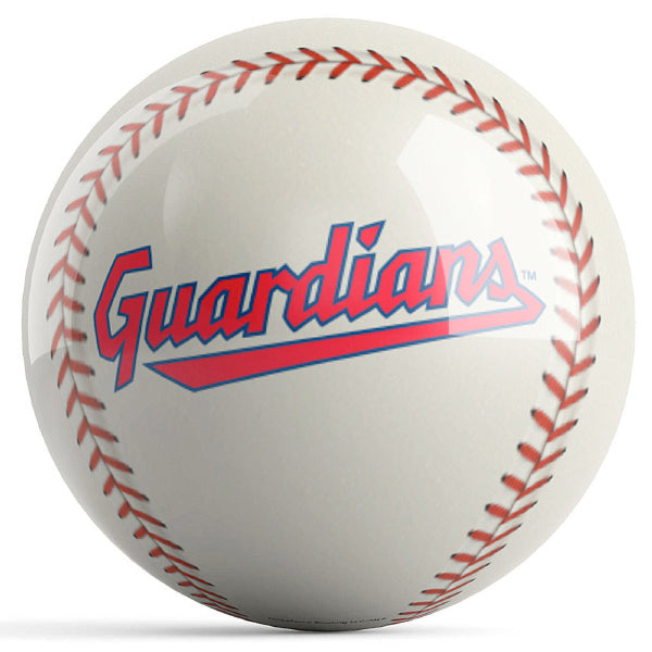 MLB - Cleveland Guardians OTB Baseball Bowling Ball