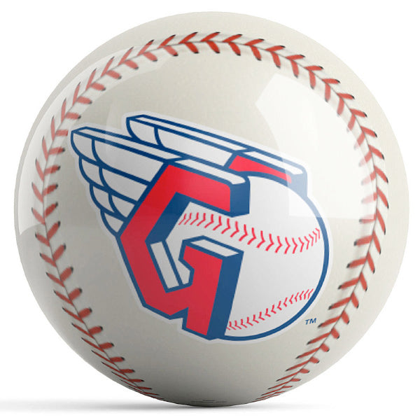 MLB - Cleveland Guardians OTB Baseball Bowling Ball