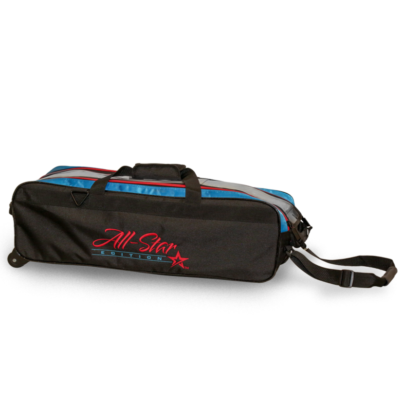 Roto Grip Triple Tote Black/Red/Blue All-Star Edition Competitor Series