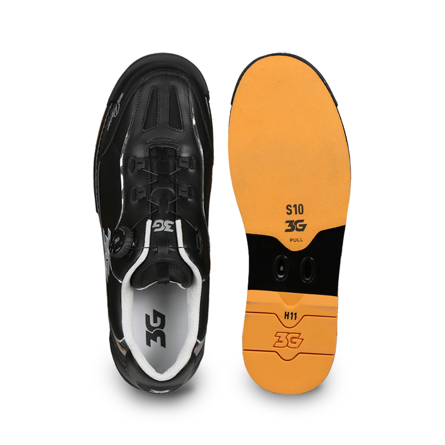 3G Dial Racer Black/Chrome Men's Bowling Shoe