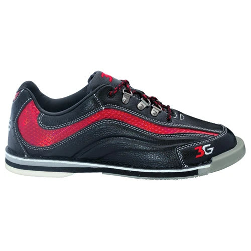 3G Sport Ultra Black/Red Left Handed Bowling Shoes