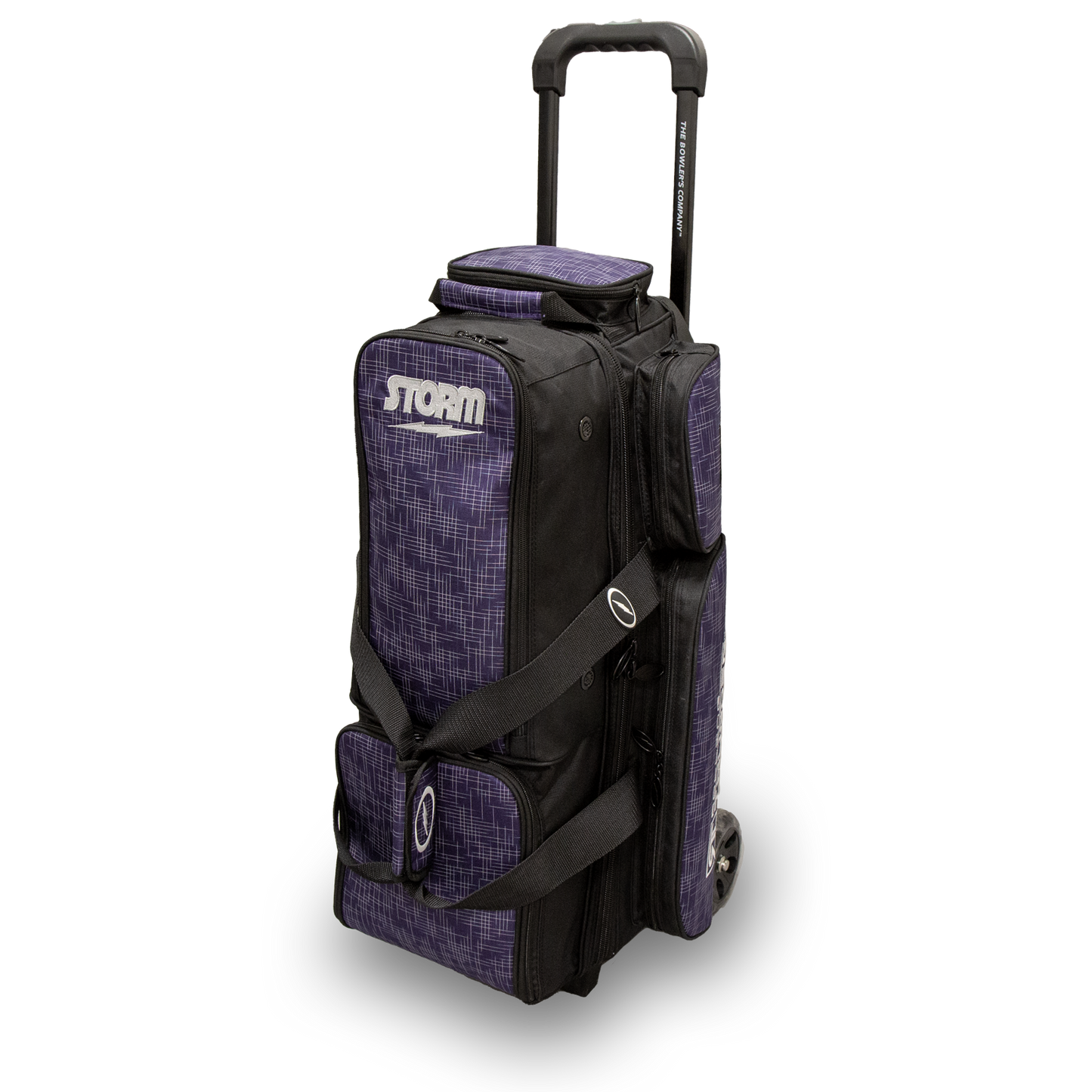 Storm Rolling Thunder Triple Roller Abstract Purple/Black