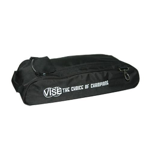 VISE Shoe Compartment Black | 3-Ball Tote Roller
