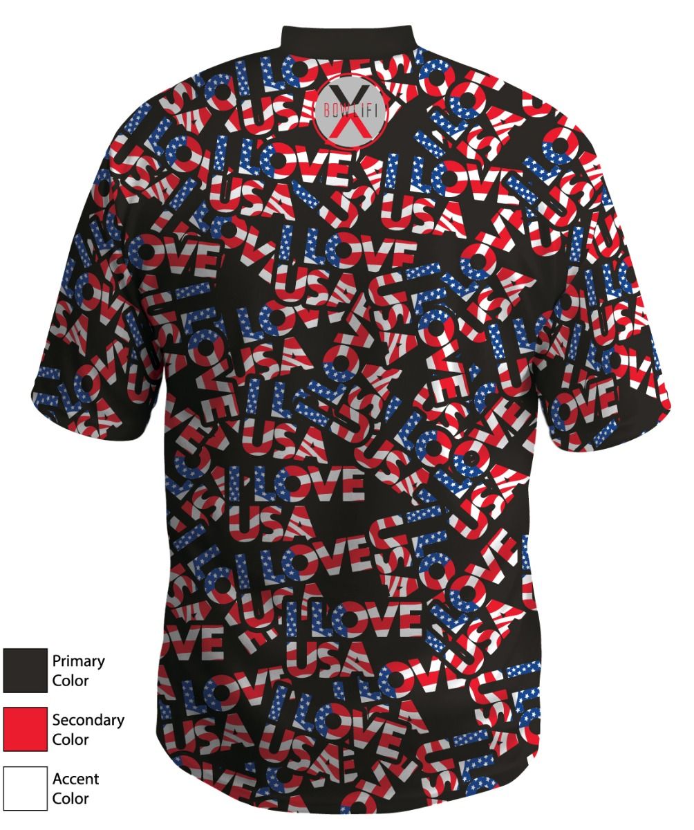 Bowlifi I Love USA Jersey