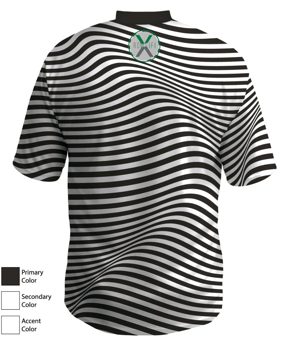 Bowlifi Striped Waves Jersey