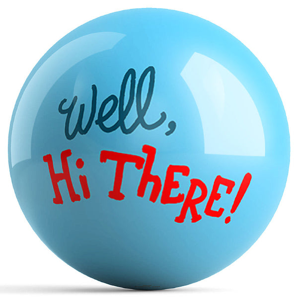 Blue Monster by Brandon Starr OTB Bowling Ball