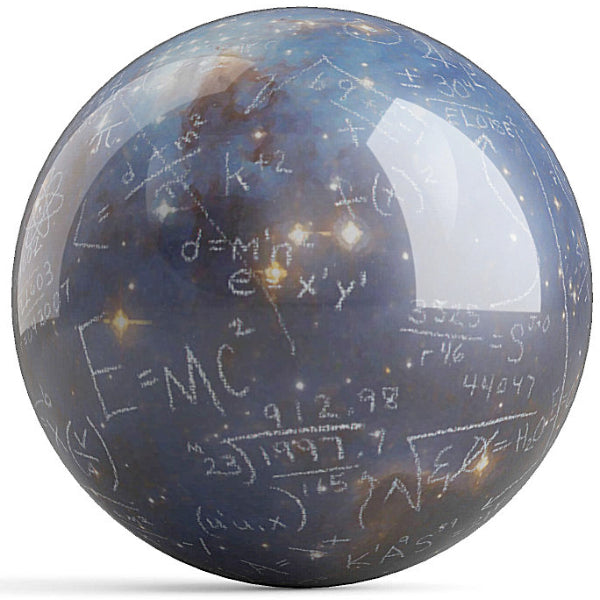 Einstein by Get Down Art OTB Bowling Ball