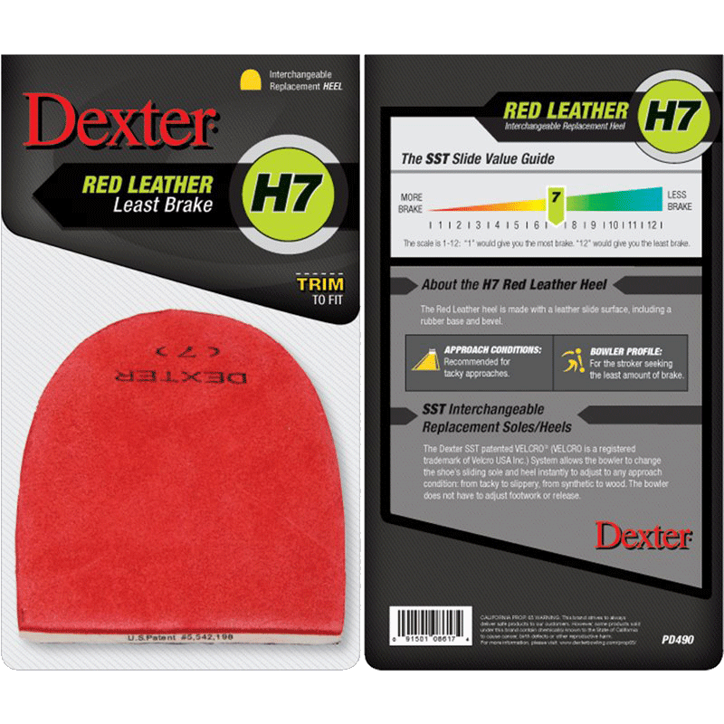 Dexter SST H7 Red Leather Heel