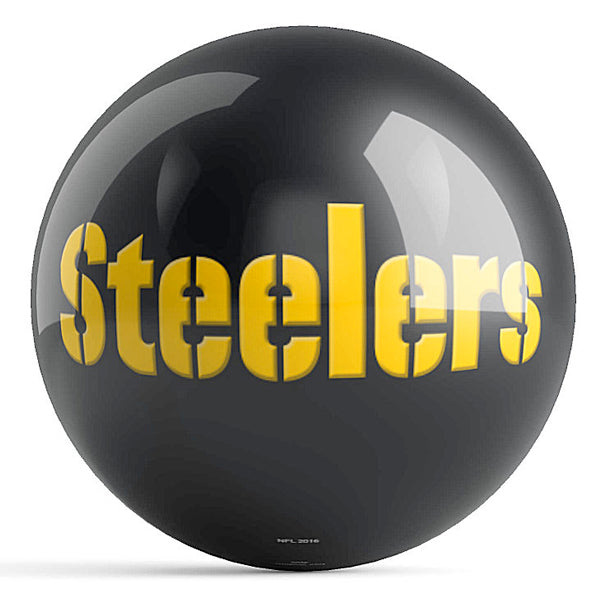 NFL - Pittsburgh Steelers OTB Logo Bowling Ball