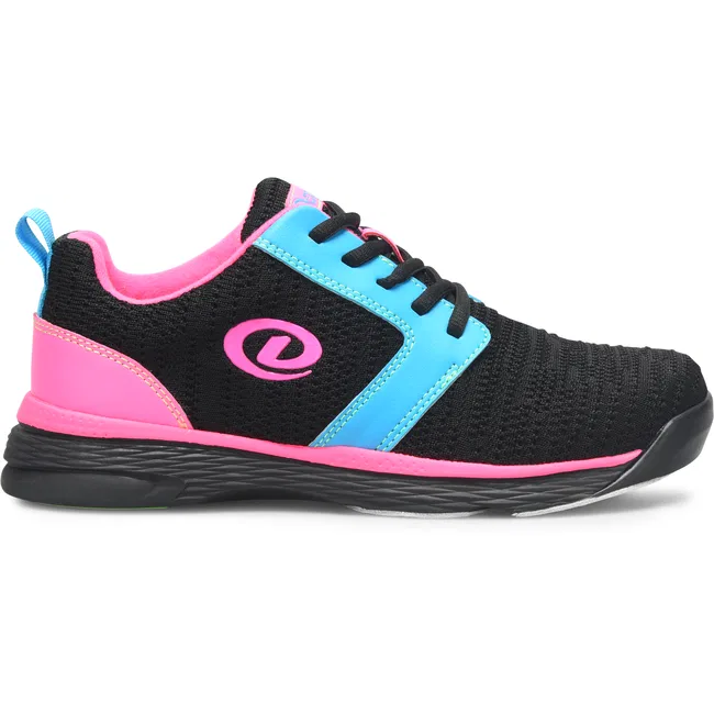 thumbnail image 2 of Women's Dexter Raquel LX Bowling Shoes – Black/Blue/Pink, Sizes 6-11, Medium Width 2 of 4