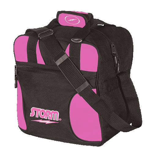 Storm Solo Single Tote - Black/Pink