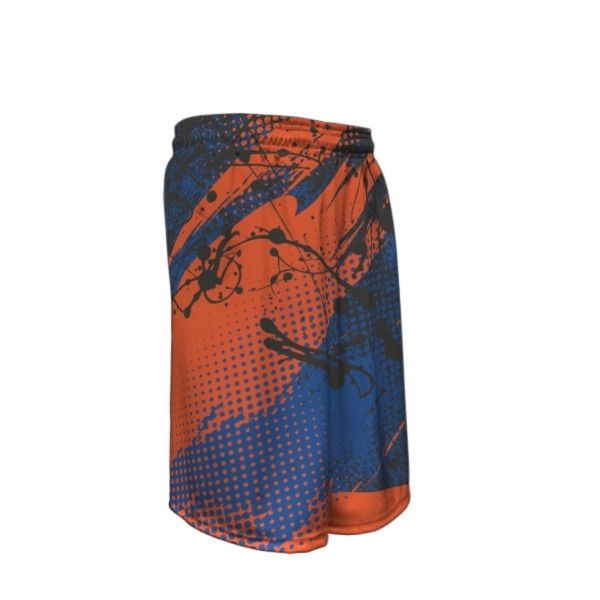 Bowlifi The Lions Den Half Splatter Alt Basketball Shorts