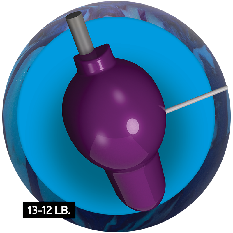 Radical Torpedo Direct Hit Bowling Ball