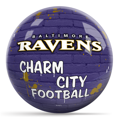 NFL - Baltimore Ravens OTB Grafitti Bowling Ball