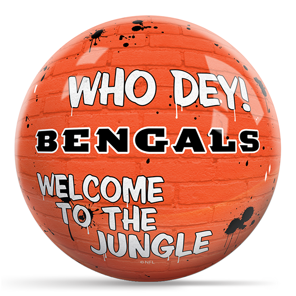 NFL - Cincinnati Bengals OTB Grafitti Bowling Ball