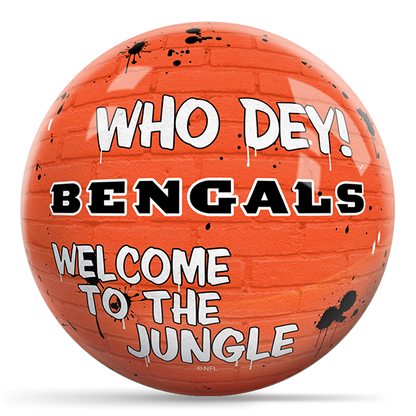 NFL - Cincinnati Bengals OTB Grafitti Bowling Ball