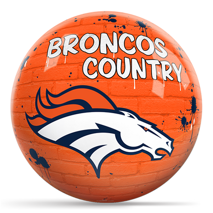 NFL - Denver Broncos OTB Grafitti Bowling Ball