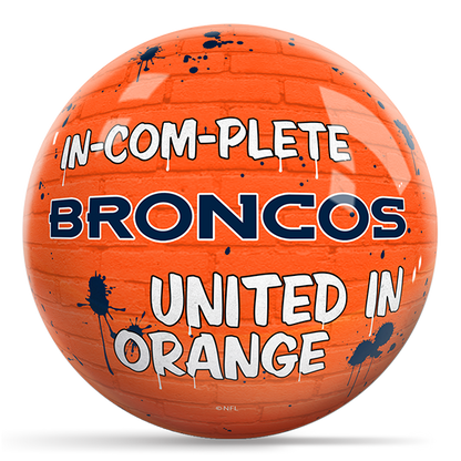 NFL - Denver Broncos OTB Grafitti Bowling Ball