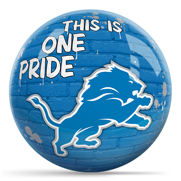 NFL - Detroit Lions OTB Grafitti Bowling Ball