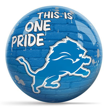 NFL - Detroit Lions OTB Grafitti Bowling Ball